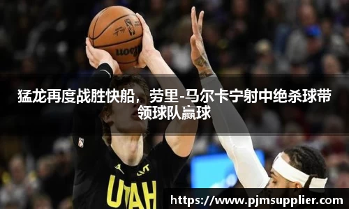 猛龙再度战胜快船，劳里-马尔卡宁射中绝杀球带领球队赢球