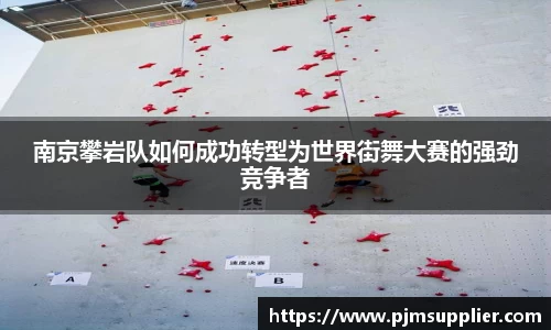 南京攀岩队如何成功转型为世界街舞大赛的强劲竞争者