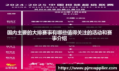 国内主要的大排赛事有哪些值得关注的活动和赛事介绍